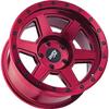 Dirty Life 9315 Compound 20x10 6x135-25mm Candy Red Wheel Rim 20" Inch view 2