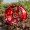 Dirty Life 9315 Compound 20x10 6x135-25mm Candy Red Wheel Rim 20" Inch view 3