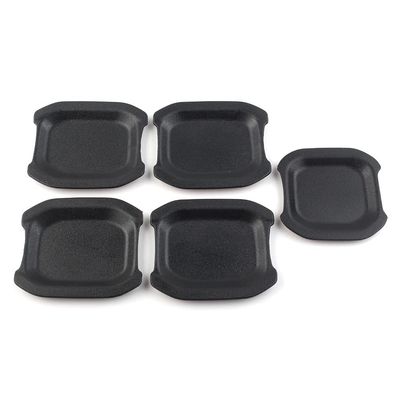 LIRU Car Exterior Door Grab Handle Bowl Covers Recess Guard Trim Cover Decor for Jeep wrangler JL 2018 2019 2020