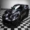 LZLRUN Car Metallic Satin Matte Chrome Ice Vinyl Wrap Sticker Bubble Free (Black, 1ft x 5ft) view 4