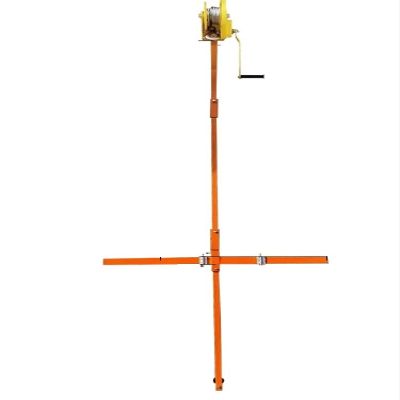 DOLUNTO Portable Winch Hoist for Air Conditioner Installation, Specialized Winch for Mounting and Disassembling Outdoor Units (Color : 5ph Brackets+Winch 20m)