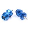 LIRU 6MM Swingarm Spools Sliders Stand M6 Universal Swing Arm Stand Screw for Yamaha YZF-R1 / YZF-R6 1998-2013, YZF-R6S All Year, FZ1 FZ6 2004-2008, FZ8 2011-2012, Blue, Blue view 3