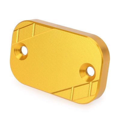 FSFY Scooter Front Brake Fluid Reservoir Cap Cover for Yamaha NVX 155 Aerox 155 2015-2018, Gold