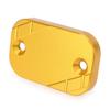 FSFY Scooter Front Brake Fluid Reservoir Cap Cover for Yamaha NVX 155 Aerox 155 2015-2018, Gold view 1