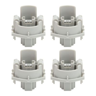 Yctze 4 Pcs Brake Taillight Socket Bracket 34102 S60 003 Tail Light assemblies34102 s60 003 License Plate Bulb Socket S60 License Light Bulb Socket Pl