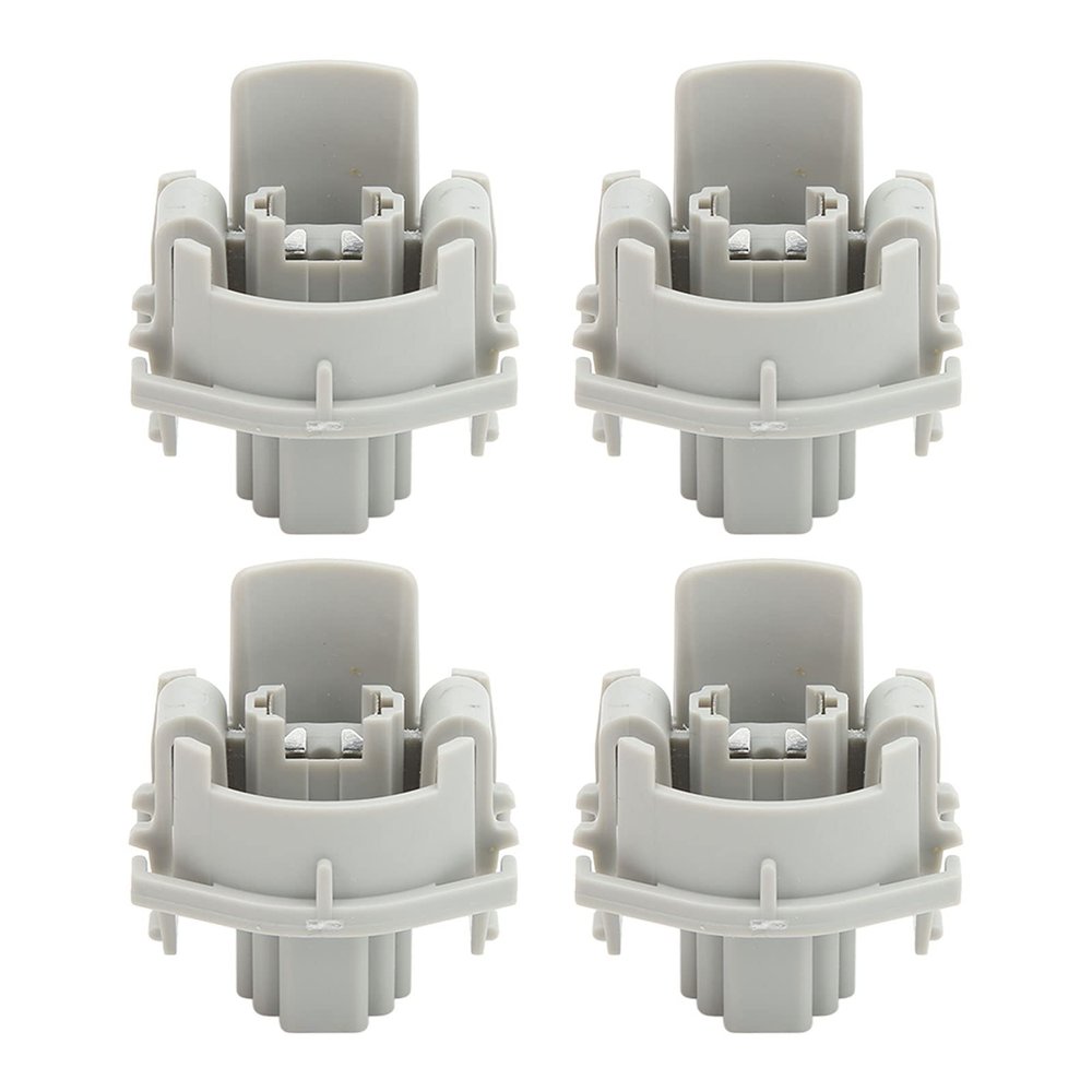 Yctze 4 Pcs Brake Taillight Socket Bracket 34102 S60 003 Tail Light assemblies34102 s60 003 License Plate Bulb Socket S60 License Light Bulb Socket Pl