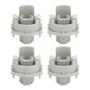 Yctze 4 Pcs Brake Taillight Socket Bracket 34102 S60 003 Tail Light assemblies34102 s60 003 License Plate Bulb Socket S60 License Light Bulb Socket Pl view 1