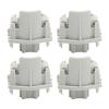 Yctze 4 Pcs Brake Taillight Socket Bracket 34102 S60 003 Tail Light assemblies34102 s60 003 License Plate Bulb Socket S60 License Light Bulb Socket Pl view 3