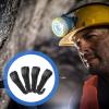 BESPORTBLE Easily Mount Helmet Clip Headlamp Hook for Hardhat Hardhat Light Clip Work Helmet Outdoor Headlight view 3
