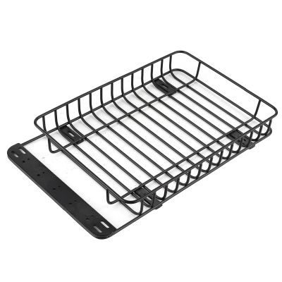 RC Luggage Carrier, High Strength High Simulation Metal Lightweight Decorative Exquisite RC Roof Rack for Axial SCX10 III for 1/10 RC Crawler Car