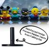 TEYOUYI 20pcs Duck Plug - Rubber Duck Mount,Flock Locker Holder for Jeep Dash and Fixed Display,Gift for Jeep Lover,BlackExcluding Rubber Duck view 3