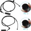 Unifizz 2pcs Front Car Rear Brake Pad Electronic Wear Sensor for BMW X3 E83 34353411756 view 2
