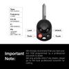 Keylessbest Replacement for 2005 2006 2007 2008 2009 2010 2011 2012 Ford Edge Escape Lincoln Navigator Zephyr Mazda Tribute Mercury Mariner Milan Key Fob Remote Control OUCD6000022 4 Buttons 315MHz view 3