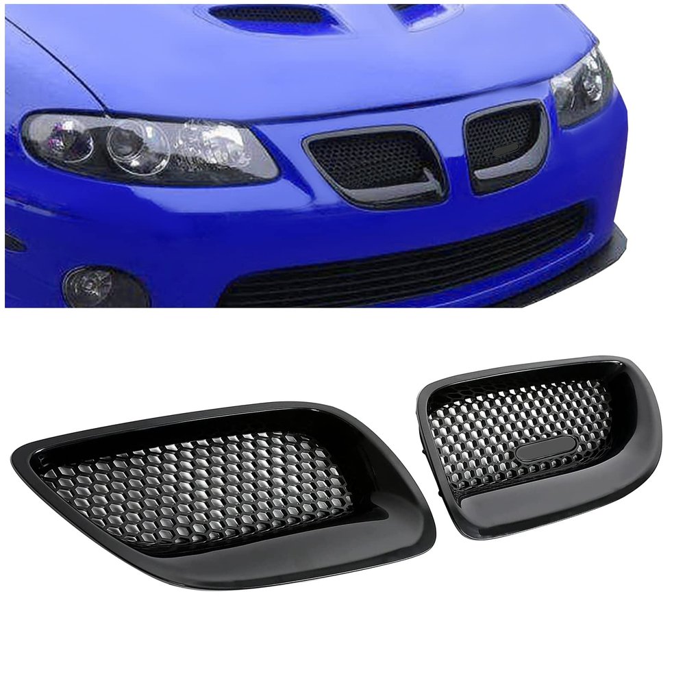 KUAFU Bumper Kidney Grilles Compatible with 2004-2006 Pontiac GTO