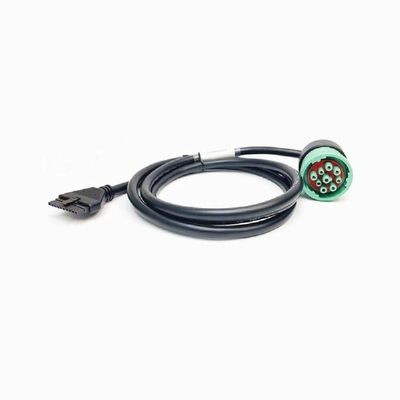 GXMRHWY J1708 6 Pin Male to OBD-II Molex Cable for Heavy Vehicle Tracking Device