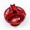 SSFRI Motorcycle Engine Oil Filler Cap Bolt Cover Protection Compatible with Yamaha r3 2021 YZF-R3 YZF R3 2015-2017 2018 219 2020 2022 (Color : R3 red, Size : A) view 1
