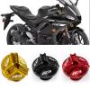 SSFRI Motorcycle Engine Oil Filler Cap Bolt Cover Protection Compatible with Yamaha r3 2021 YZF-R3 YZF R3 2015-2017 2018 219 2020 2022 (Color : R3 red, Size : A) view 2