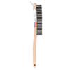 WARNER TOOL PRODUCTS 15 in. L Carbon Steel Wire Brush with Scraper - Total Qty: 6 view 1
