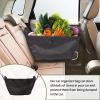 ECOSHIRE Car Seat Organizer - Large Capacity Passenger Seat Storage Travel Bag, Portable, Foldable and Collapsible Miscellaneous Car Hanging Bags, Reusable Shopping Tote with Drawstrings view 4