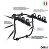 Bike Racks 3 Bike Carrier Hitch Mount for Nissan Juke 2011-2017 Black view 2