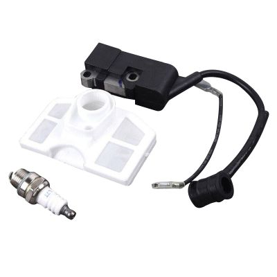 NATEFEMIN Replacement Ignition Coil Air Filter Kit for 4500 5200 5800 45cc 52cc 58cc Accessories Part