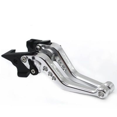 TESTUN W for Suzuki GSF650 2007 GSF1250 2007-2015 GSF 650 1250 Motorcycle Brake Clutch Levers Handle Bar Handbrak Y (Color : Silver)