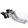 TESTUN W for Suzuki GSF650 2007 GSF1250 2007-2015 GSF 650 1250 Motorcycle Brake Clutch Levers Handle Bar Handbrak Y (Color : Silver) view 1