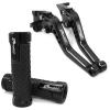 TESTUN W for Suzuki GSF650 2007 GSF1250 2007-2015 GSF 650 1250 Motorcycle Brake Clutch Levers Handle Bar Handbrak Y (Color : Silver) view 3