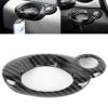 DOACT Carbon Fiber Ignition Switch Cover for R54 R56, Compact Car Interior Accessory, Start Button Trim view 2