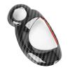 DOACT Carbon Fiber Ignition Switch Cover for R54 R56, Compact Car Interior Accessory, Start Button Trim view 4