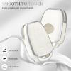 OFFCURVE Key Fob Cover for Toyota, Car Key Case for Toyota Corolla 2014 2015 2016 2017 2018 2019 Camry 2014-2017 Tacoma 2016-2018 Car Smart Key Accessories Holder Protector, Silver White view 3