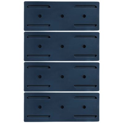 Angoily 4pcs Punch Socket Holders Wall-Mounted Organizers for Space-Saving Adhesive Socket Fixers for Routers and Controllers