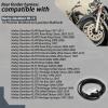 XTPTFABS Rear Fender Harness Rear Fender Harness 8-Position Connector and The 6-Position Connector that Connects into The Rear taillight Circuit Board Compatible with Harley-Davidson 96-13 view 3