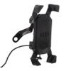 Mikinona Phone Charger Holder for Motorcycles Rearview Mirror Phone Mount Practical Design view 1