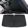 Fit for BMW 2 Series F45 5 Seats 2014-2021,Windshield Sun Shade,Foldable Car Sunshades for Windshield,Black Automotive Windshield Sunshades view 1