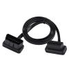 Pilipane 16 Pin Auto Car Male to Female Extension Cable Diagnostic Extender Cord Adapter, OBD2 16 Pin Right/Left Angle Male to Female OBD Extenstion Cable(100cm) view 1