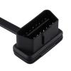 Pilipane 16 Pin Auto Car Male to Female Extension Cable Diagnostic Extender Cord Adapter, OBD2 16 Pin Right/Left Angle Male to Female OBD Extenstion Cable(100cm) view 3