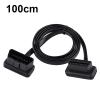 Pilipane 16 Pin Auto Car Male to Female Extension Cable Diagnostic Extender Cord Adapter, OBD2 16 Pin Right/Left Angle Male to Female OBD Extenstion Cable(100cm) view 4