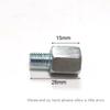 GatherTOOL 1 Pair Scooter Motorcycle Rear Mirror Adapters M10 10MM M8 8MM 6MM Clockwise Anti-clockwise Right Left Hand Thread Changing Screw (Color : M10-M8 (RR and RL)) view 4
