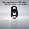 Car Key Fob Remote Keyless Entry Control KR55WK49127 315MHz 3 Button Replacement for 2004 2005 2006 2007 2008 2009 2010 2011 2012 2013 2014 2015 2016 BMW CAS1 3 5 6 Series M3 M5 M6 X1 X5 X6 Z4 view 2