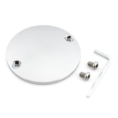 LIRU 2 Hole Aluminum Alloy Domed Points Cover Cap Black for Harley-DAVIDSON for Sportster Fat Bob Super Glide Electra Glide Low Rider Wide Glide Dyna Electra Glide