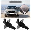 ECSiNG 2PCS Car Front Windshield Wiper Washer Hose Connector A6318690024 Compatible with Vito 639 (2003-2013) Automotive Parts Plastic Black view 2