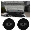 ECSiNG 2PCS Car Front Windshield Wiper Washer Hose Connector A6318690024 Compatible with Vito 639 (2003-2013) Automotive Parts Plastic Black view 3