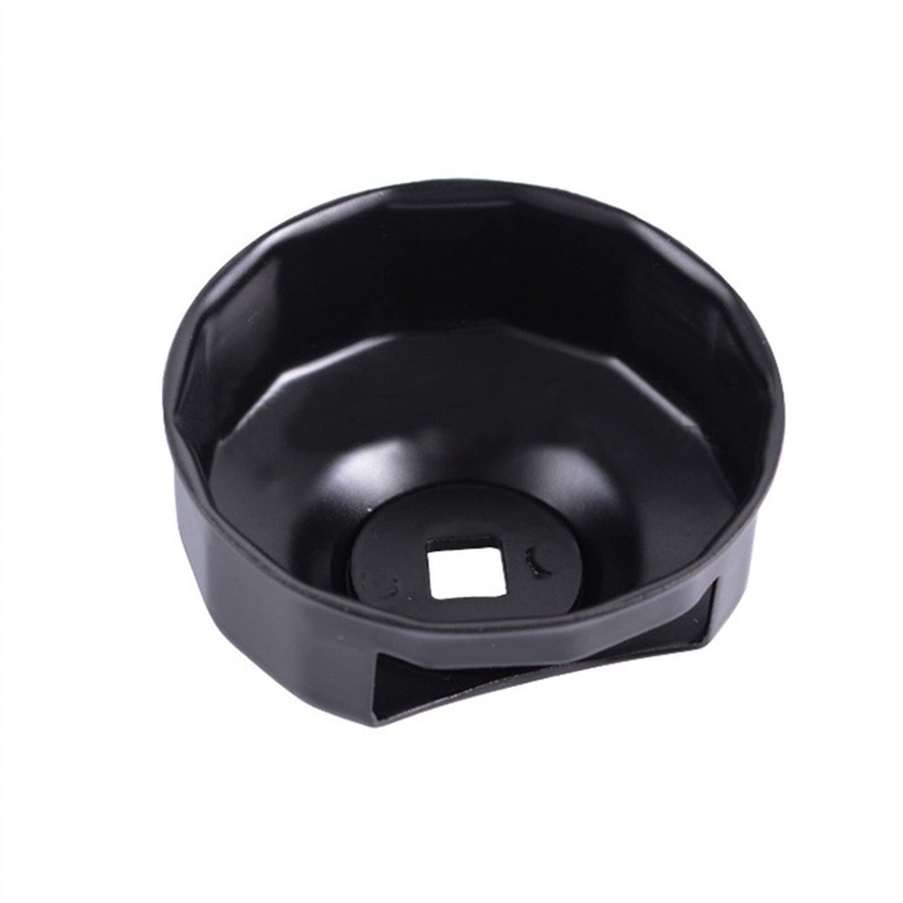 ZeNaha Motorcycle Metal End Cap Style Oil Filter Wrench Black 76mm Compatible with Harley Touring Dyna Sportster XL 1200 883 Road King Fat Boy