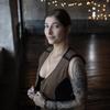 Milwaukee Leather MLL4509 Women's 'Smoocher' Vintage Two Tone Crazy Horse Brown and Black Leather Club Style Motorcycle Vest - X-Large view 3
