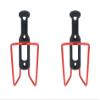 ZEFAL Bundle Pack - Aluplast 124 Aluminium Bicycle Water Bottle Cage, Universal, Red, 2 Pack view 1