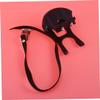 2Pcs Bike Toe Clips with Fixed Straps, Anti-Slip Pedal Mounts view 4