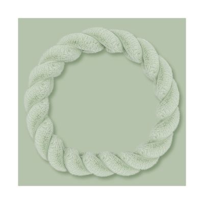 FUERU Car Steering Wheel Cover Set Car Steering Wheel Cover D Type Plush Four Seasons Universal Fashion Car Interior Gift (Color : 1#)