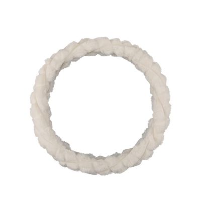 FUERU Car Steering Wheel Cover Set Universal Car Steering Wheel Cover Autumn and Winter Plush Waterproof Anti-Wrinkle Car Interior (Color : 1#)