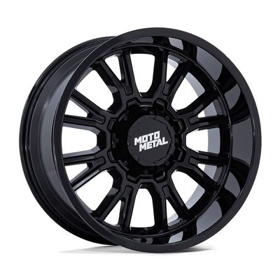 Moto Metal 18X9 8X6.5 5.04 1mm GLOSS BLACK - MO810BX18908001